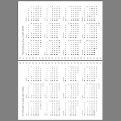 EMA: přehledová kalendária