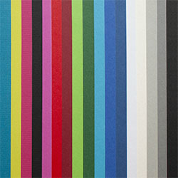 Dostupné barvy papírů na kapsičky