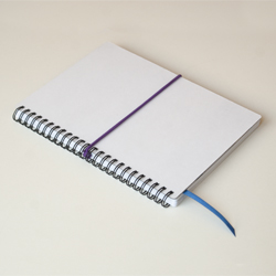 Pohled na umístění a začištění konců volné vodorovné kulaté gumy